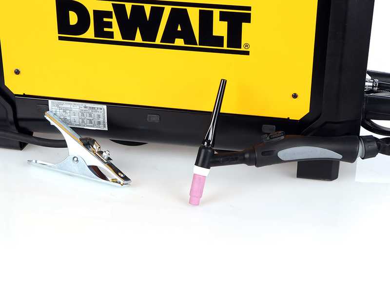 DeWalt DXWDTIG 210E - Inverter Welding Machine (TIG HF/LIFT, MMA) - DC - Case