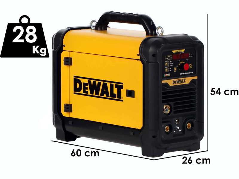 DeWalt DXWDMIG 200E - Multi-Process Inverter Welding Machine (MIG-MAG/MMA/TIG Lift) - DC