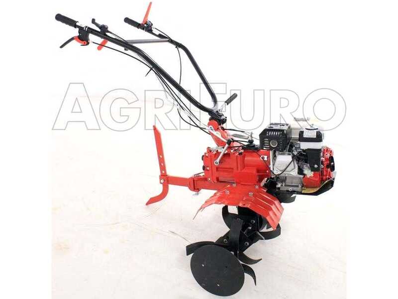Agri 102 Garden Tiller with 95 cm Tiller - Honda GX 200 Petrol Engine 6.5 HP - 3+1 Gears