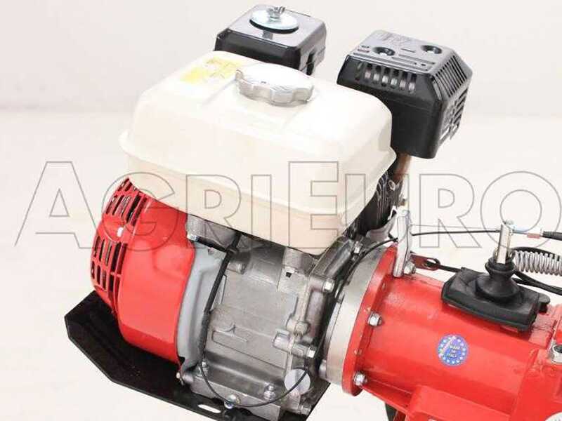 Agri 102 Garden Tiller with 95 cm Tiller - Honda GX 200 Petrol Engine 6.5 HP - 3+1 Gears