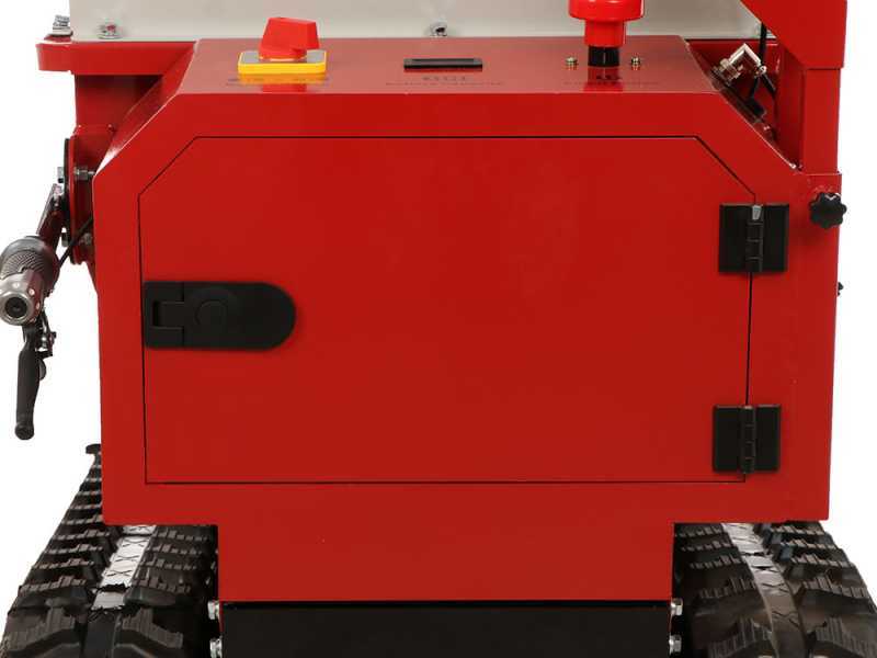 GeoTech-Pro TMD 400 H - 48V 15Ah battery-powered wheelbarrow with hydraulic tipper