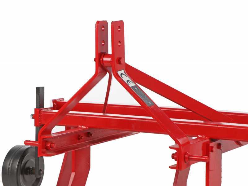 Agricultural subsoiler light series 120 - 5 elements - Steel wheels