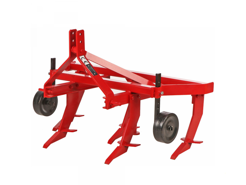 Agricultural subsoiler light series 120 - 5 elements - Steel wheels