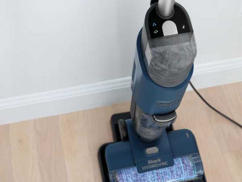 Shark HydroVac WD100EU - Electric 2-in-1 floor washer: washes and vacuums