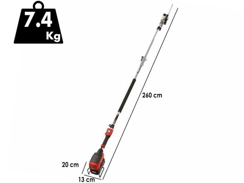 Blue Bird PCS 23-10 - Battery pole-mounted pruner - 50.4V - WITHOUT BATTERIES AND CHARGERS