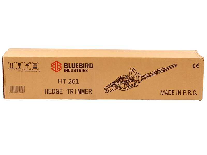 Blue Bird HT 261 - Petrol hedge trimmer with 61 cm blade - 25.4 cc