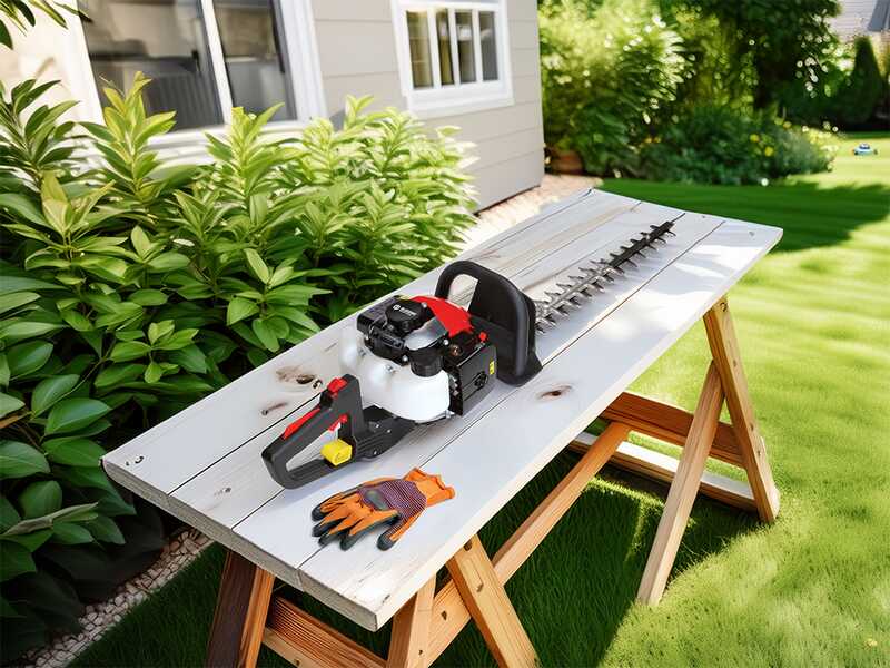 Blue Bird HT 261-J60 - Petrol hedge trimmer with 60 cm blade - 25.4 cc