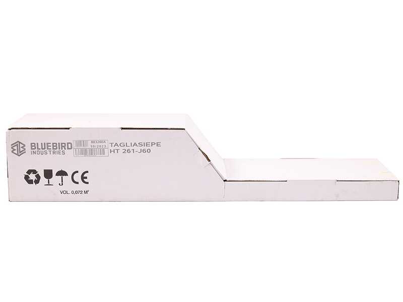 Blue Bird HT 261-J60 - Petrol hedge trimmer with 60 cm blade - 25.4 cc