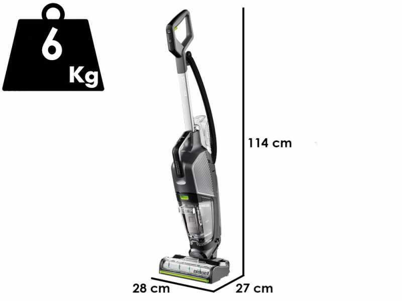 Bissell CrossWave Hydrosteam PET Select - 3in1 floor cleaner washes, dries and vacuums - steam-powered