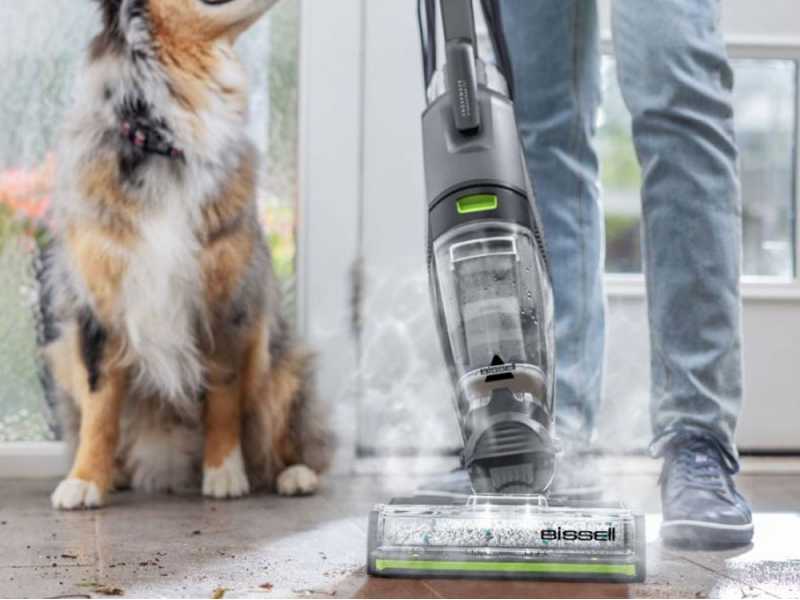 Bissell CrossWave Hydrosteam PET Select - 3in1 floor cleaner washes, dries and vacuums - steam-powered