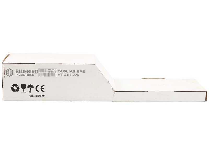 Blue Bird HT 261-J75 - Petrol hedge trimmer with 75 cm blade - 25.4 cc