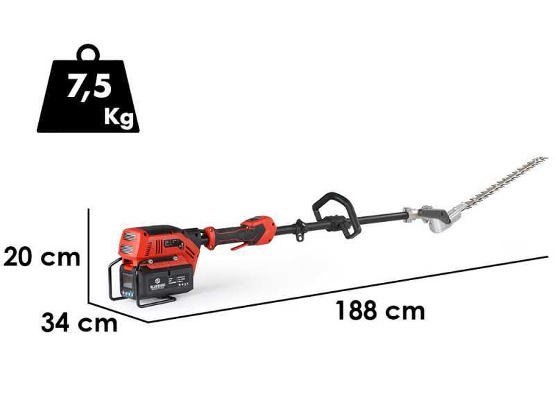 Blue Bird PHT 23-54 - Battery hedge trimmer on extension pole - 50.4V/5Ah