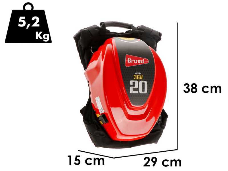 Brumi Backpack 36V - Power tool supply unit - 36V/20Ah