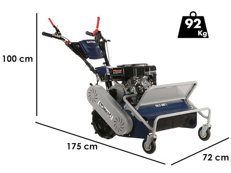 BullMach FALX 600 L - Hammer Rough Cut Mower - Loncin G200F