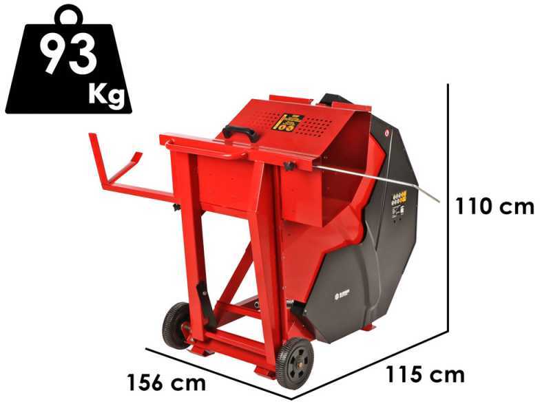 Blue Bird 250mm - Electric log saw - Single-phase table saw