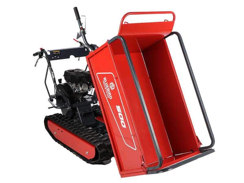 Blue Bird Carrier 500 - Extendable crawler tracked wheelbarrow - Load capacity 500 kg
