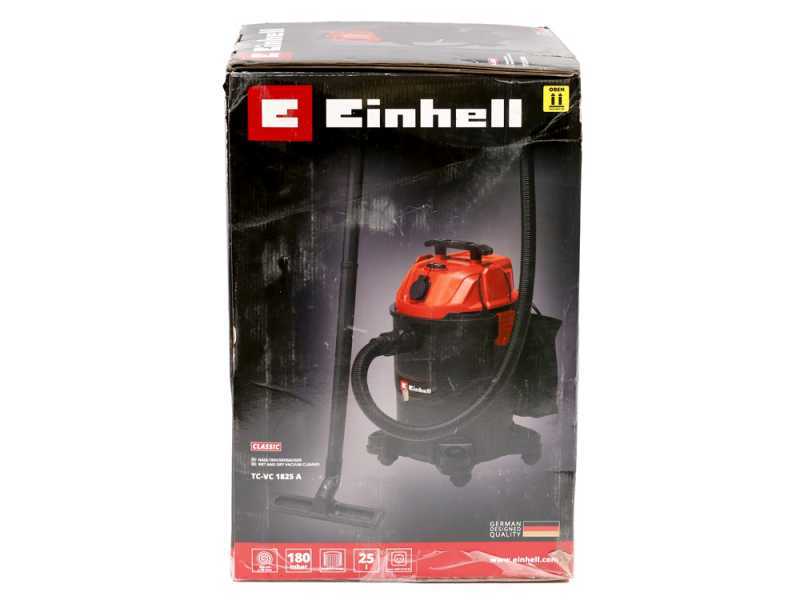 Einhell TC-VC 1825 A - Wet and dry hoover - 25L drum - 1250W