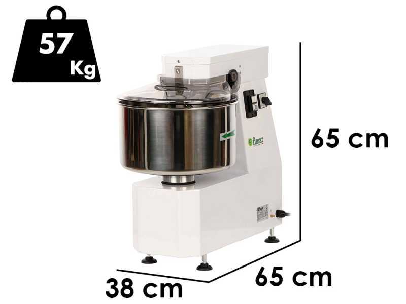 Fimar 20LN - Spiral Mixer - Three-Phase - 16 Kg - 2 Speeds
