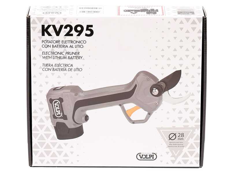 Volpi KV295 - Electric pruning shear - 2x 14.4V/2.5Ah