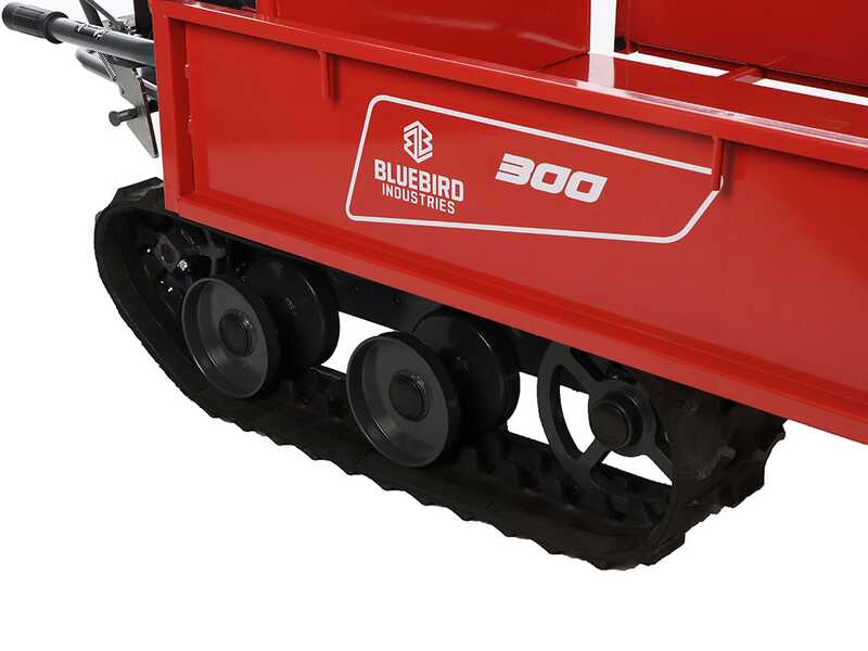 Blue Bird Carrier 300 - Extendable crawler wheelbarrow- Capacity 300Kg
