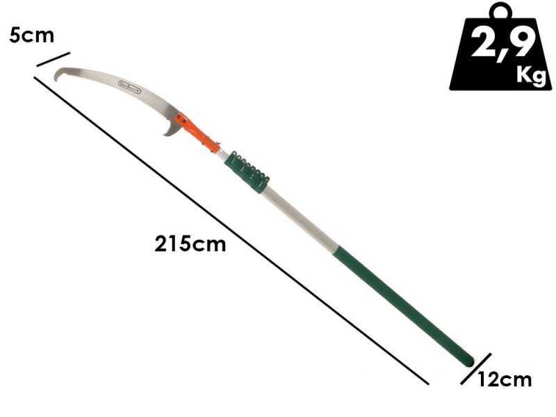 GeoTech STP S 700 - Saw on extension pole - 215-700cm