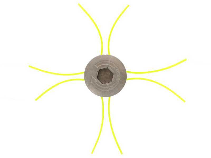 Heavy-duty aluminium multi-line head