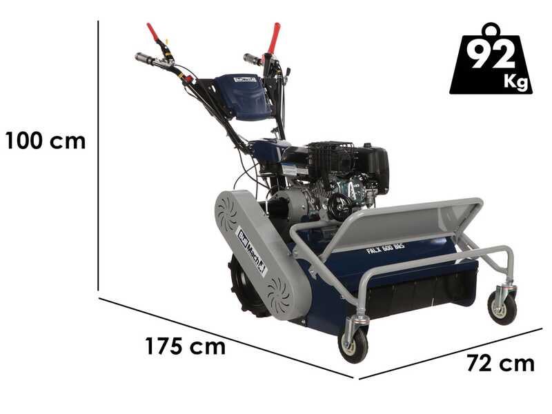 BullMach FALX 600 B&amp;S - Hammer Flail Mower - B&amp;S CR950
