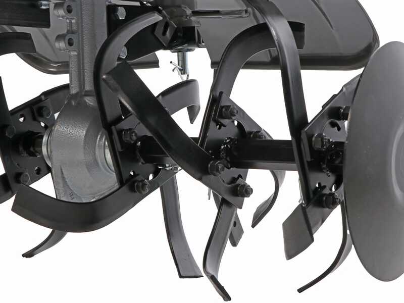 Italian Power RG 3.6-75Q-Z - Petrol-driven rotary tiller 7 HP - Rato R210 engine