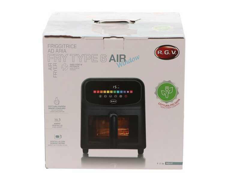 R.G.V. Fry Type 6 Air Window - Air Fryer - 6 L