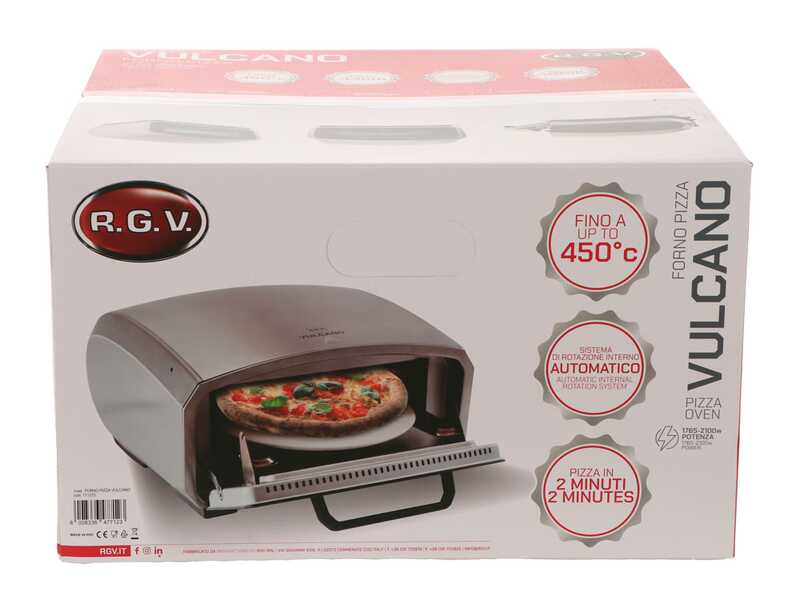 R.G.V. Vulcano - Electric pizza oven - 2100W