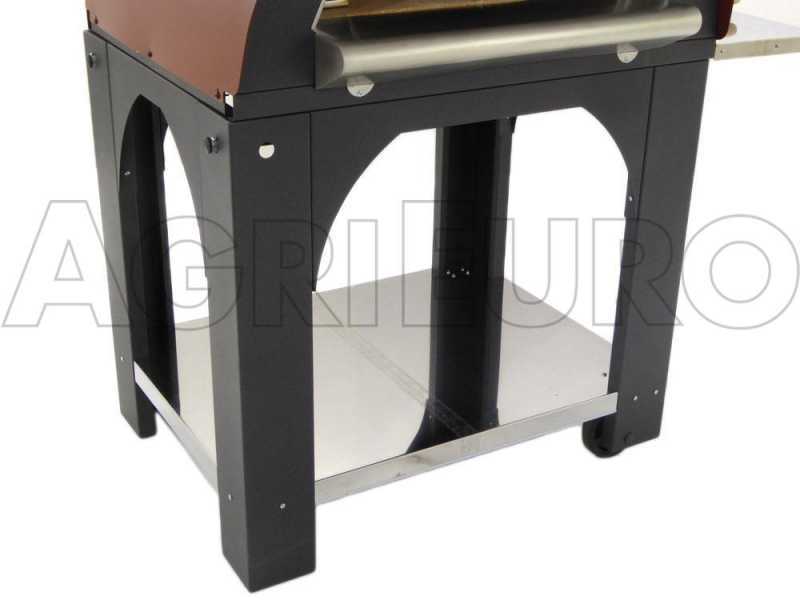 Cibus Red outdoor wood-fired pizza oven - 4 pizzas