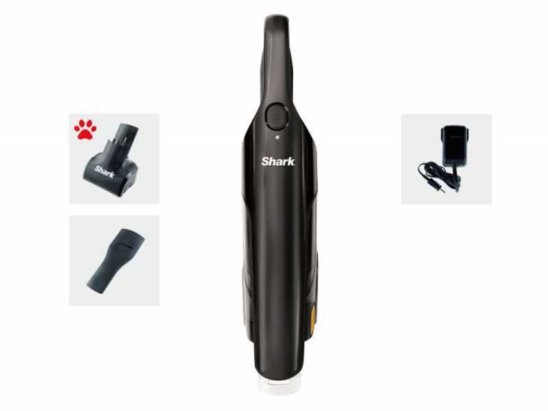 Shark CH950EUT - Portable Rechargeable Vacuum Cleaner - 10.8V 2Ah Battery - With Pet Kit