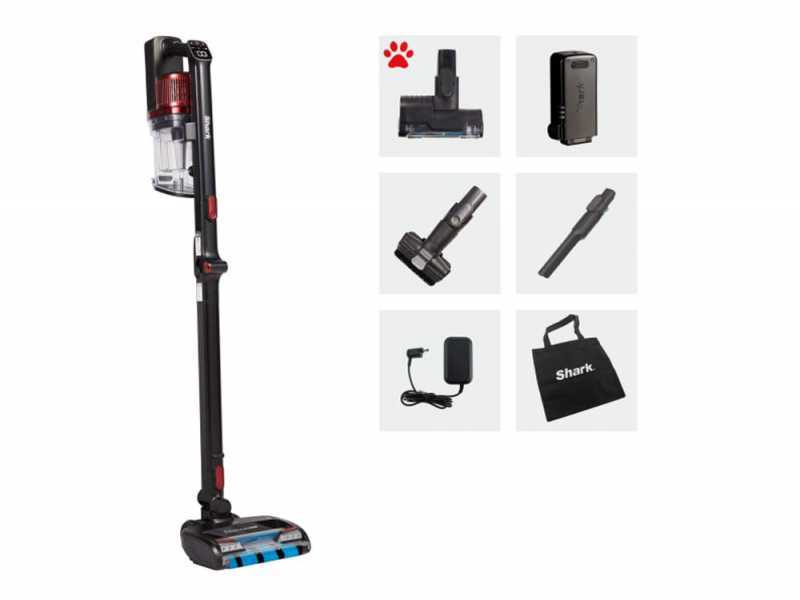 Shark Powerfins IZ300EUT - Vacuum Cleaner - Electric Broom - 21.6V 1.9Ah Battery - with Pet Kit