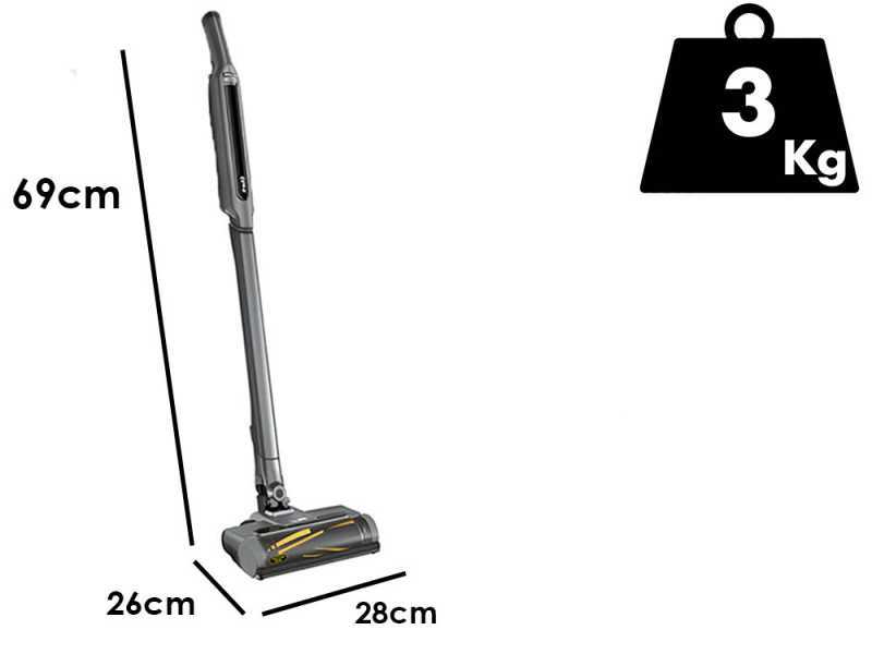 Shark WV361EU - Vacuum Cleaner - Electric Broom - 2 in 1 - 11.1V 3Ah Battery