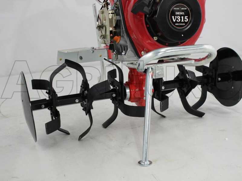 Diesse DS94 - 7 HP Diesel Garden Tiller - Vulcan 296cc with Electric Start