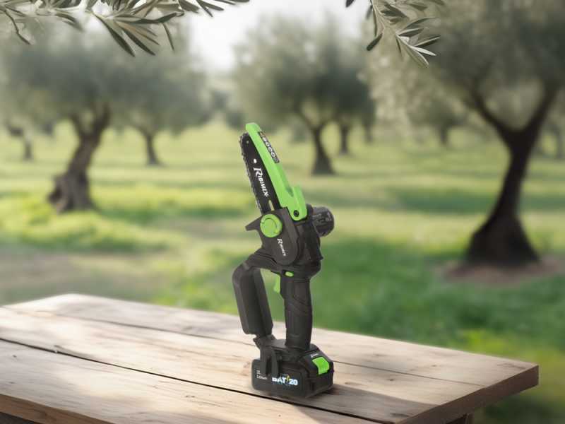 Ribimex PRBAT20/TRB - Battery-powered Hand-held Pruner - 20V/2Ah