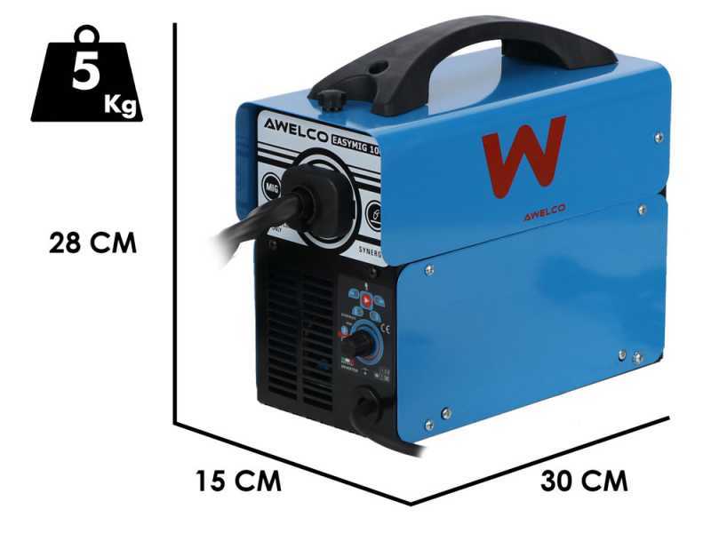 Awelco EASYMIG 100 - Inverter Welding Machine (MIG) - For NO GAS welding