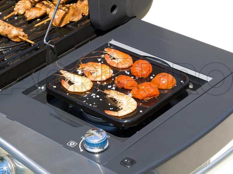 Grid and Plate for Side Stove