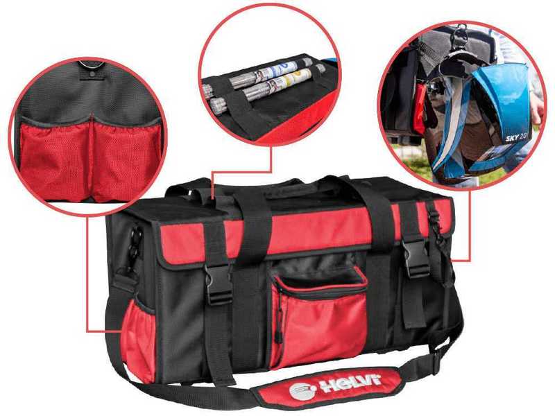 Helvi Galileo TIG 219 HF - Inverter Welding Machine (MMA, TIG HF or LIFT) + Case Kit, Direct Current (DC)