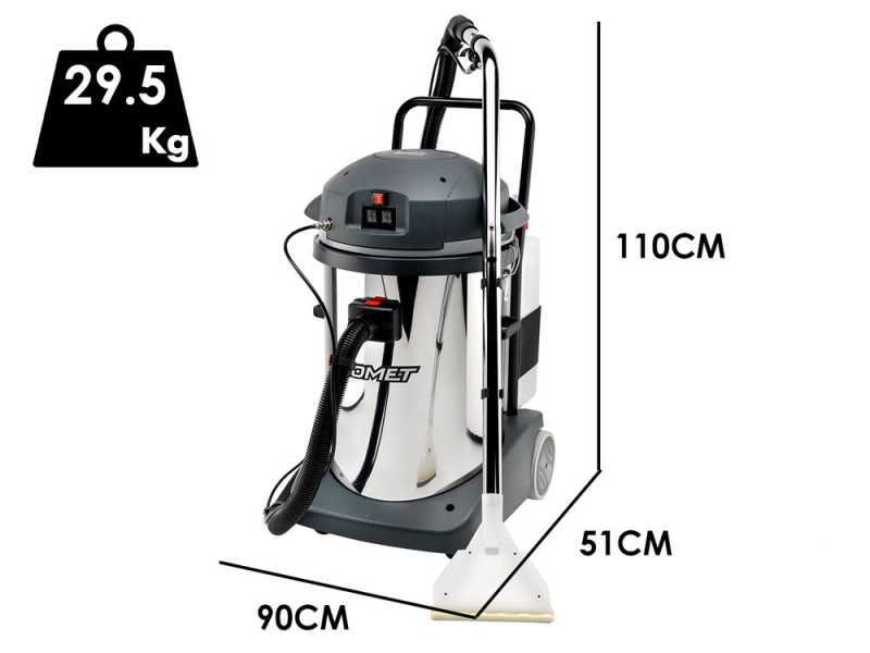 Comet CVC 278 XH - Professional upholstery cleaner - Vacuum cleaner for dust and liquids