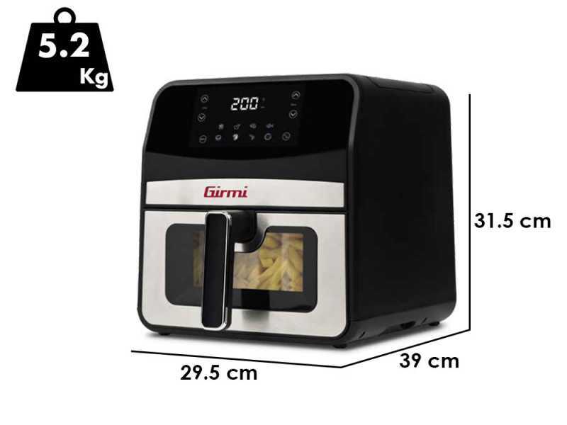 Girmi FG85 Ecofrit 6.5 - Digital Air Fryer 6.5L