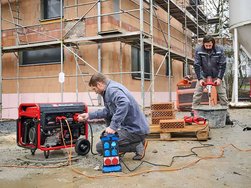 Einhell TC-PG 8000 - Petrol power generator - AVR - 8.0 kW - Continuous 7.5 kW Three-phase