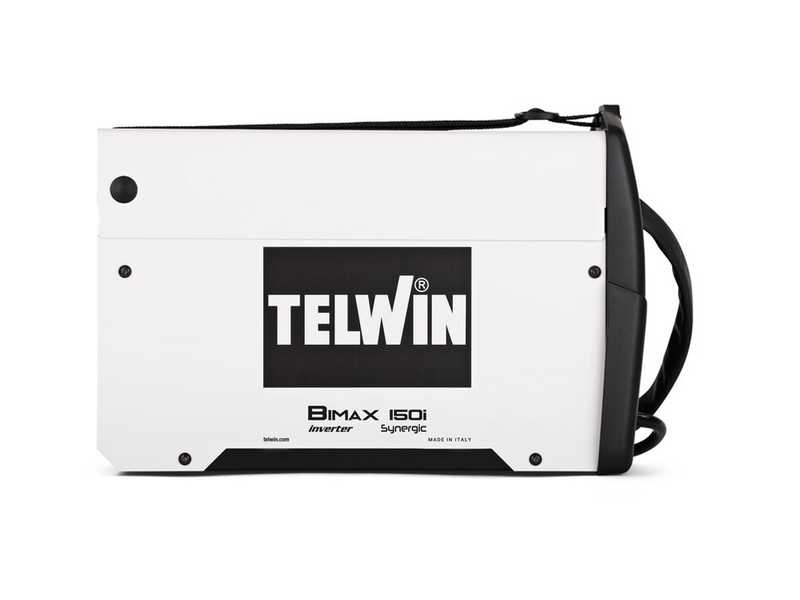 Telwin Bimax 150i Synergic - Multi-process Inverter Welding Machine (MIG-MAG/FLUX/MMA), direct current (DC)