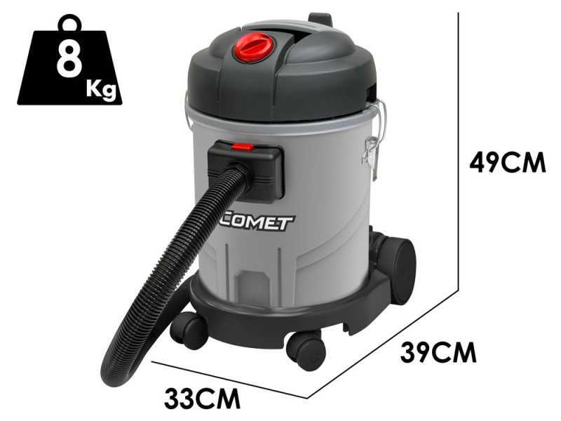 Comet CVP 120 P - Vacuum cleaner - 20 l - Solids and liquids - 1400 W