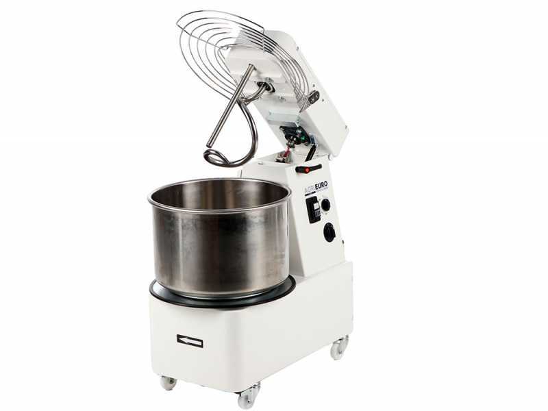 Mixer 4000 T-2G Deluxe - Lifting spiral mixer - 32 kg 3-phase 2-speed
