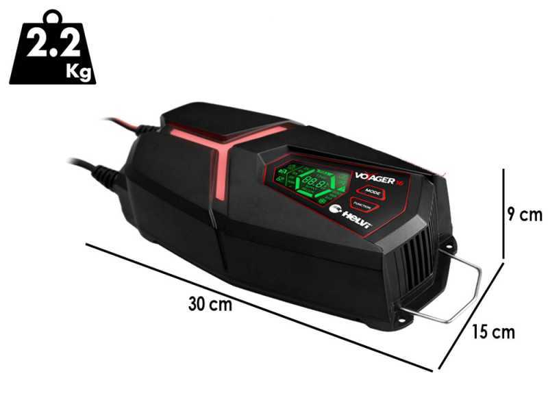 Helvi Voyager 25 - Automatic Charger Maintainer - 12/24V