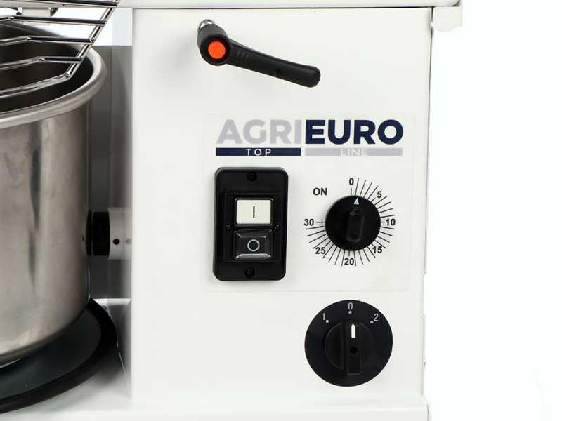 Mixer 3000 H2O Deluxe - Liftable spiral mixer - 24 kg three-phase 2-speed high hydration