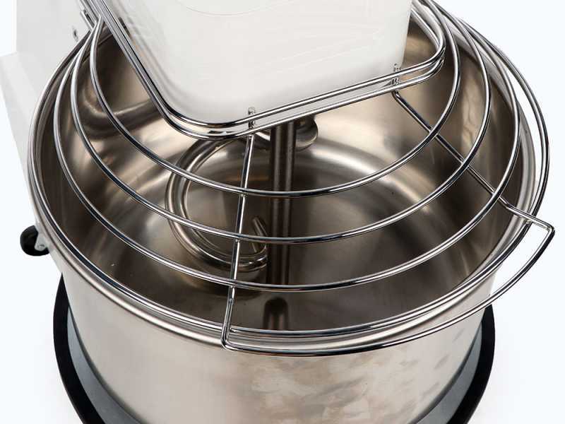 Mixer 3000 H2O Deluxe - Liftable spiral mixer - 24 kg three-phase 2-speed high hydration