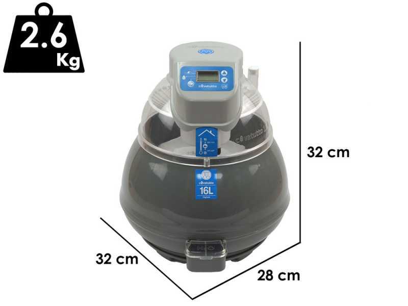 Novital Covatutto 16L Fan - Automatic egg incubator - 16 eggs