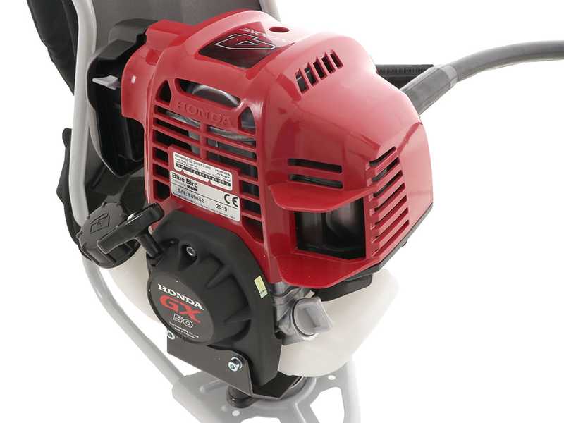 Blue Bird GX50 - Brushcutter + Shaker with hitch cm 180 Honda backpack engine - Shaker